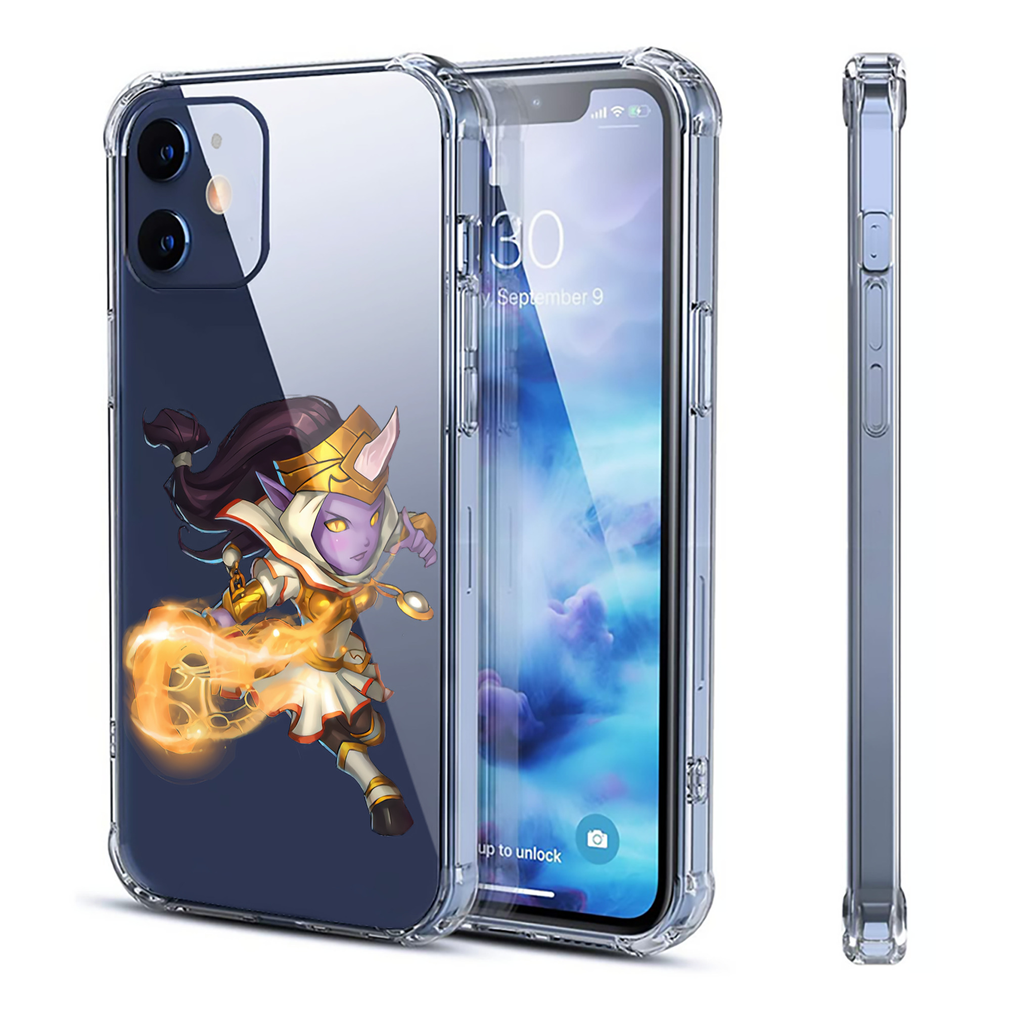 （画像用） リーグ・オブ・レジェンド League of Legends LOL 【iPhone 12シリーズ対応】透明スマホケース（クリアソフトケース）